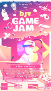 L'affiche de la BJV Game Jam 2022